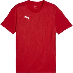 Puma TEAMFINAL TRAINING JERSEY Pánské sportovní triko, červená, velikost