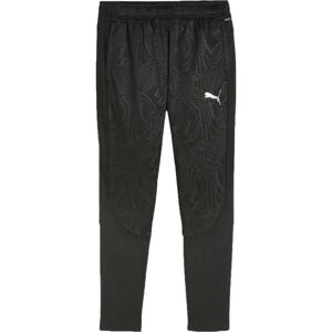 Puma TEAMFINAL WARM PANT Pánské sportovní kalhoty, černá, velikost