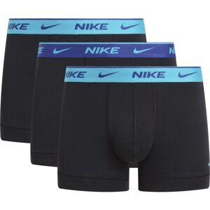 Nike EVERY DAY COTTON STRETCH Pánské boxerky, černá, velikost