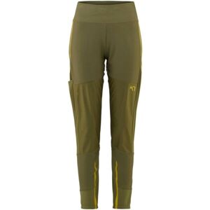 KARI TRAA VOSS HYBRID Dámské sportovní kalhoty, khaki, velikost